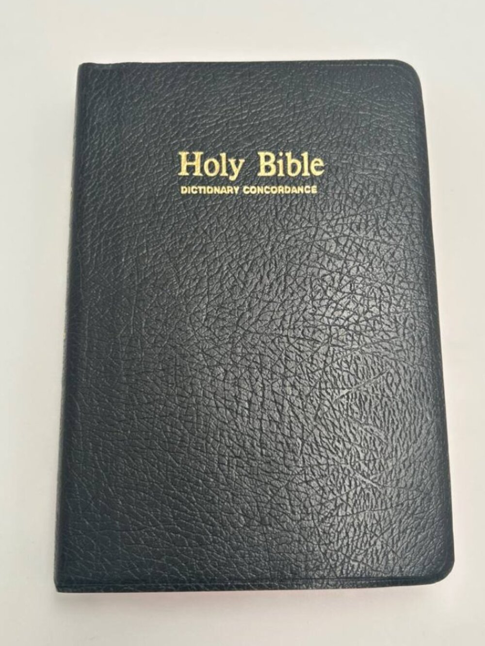 Vintage 1977 Holy Bible KJV Red Letter Edition Thomas Nelson Black Pocket Size